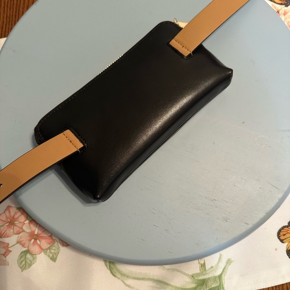 Kate Spade Black Belt with bag